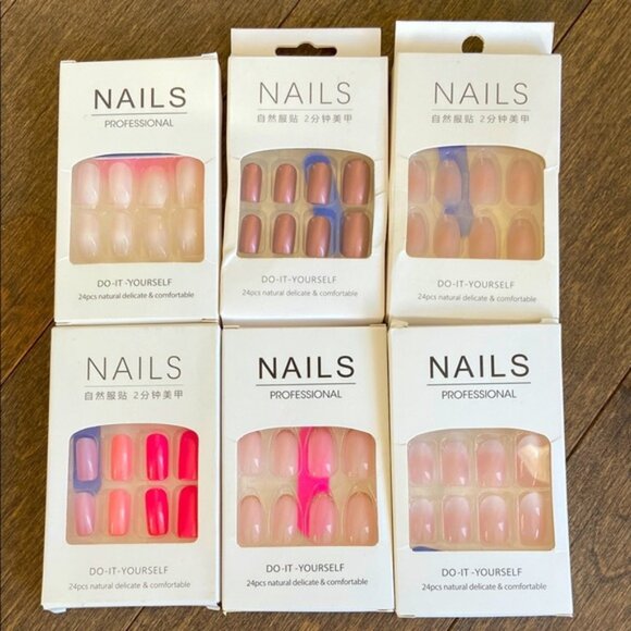 Press on nails x6 - Picture 1 of 7